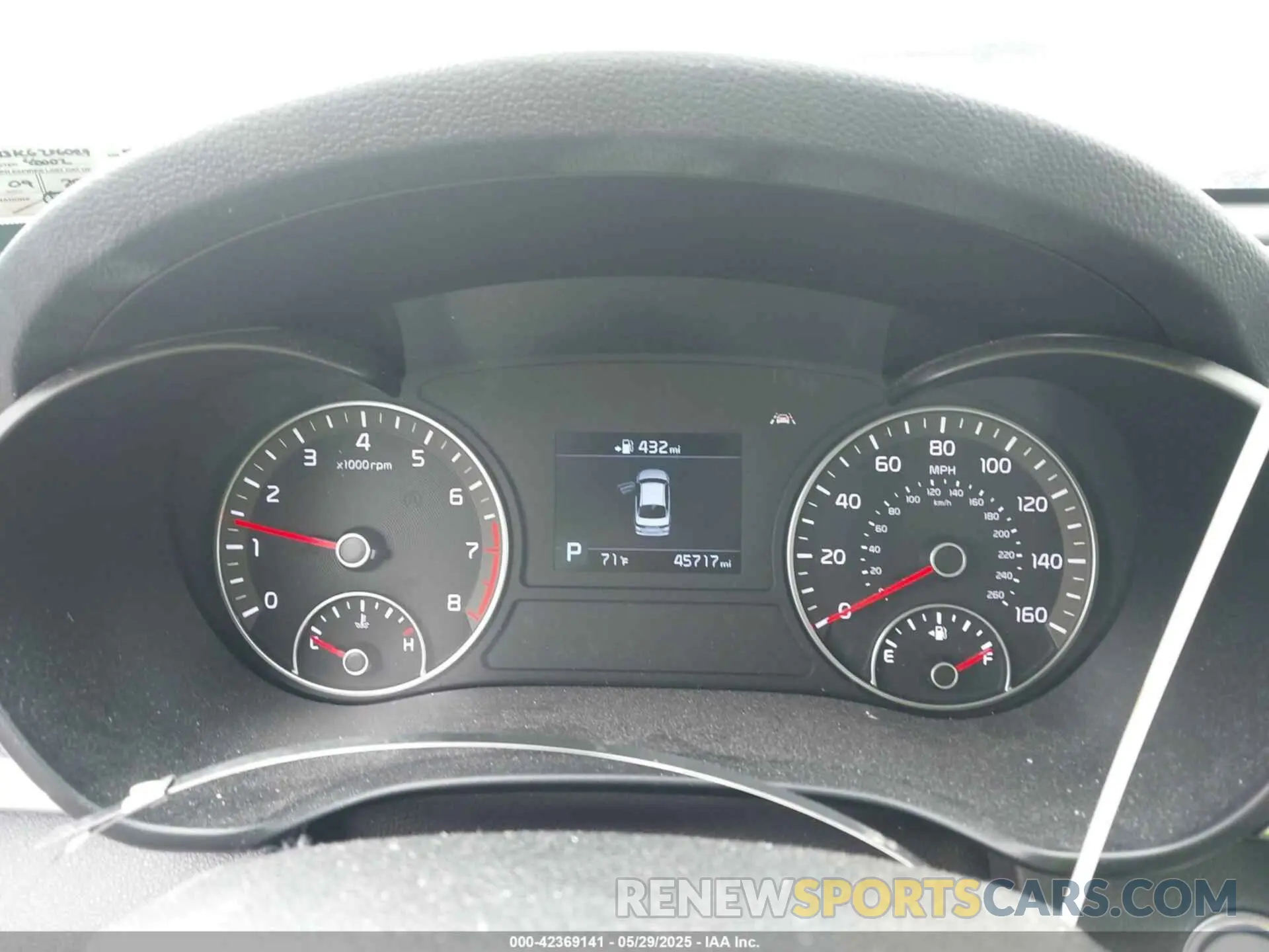 7 Photograph of a damaged car 5XXGU4L13KG286099 KIA OPTIMA 2019