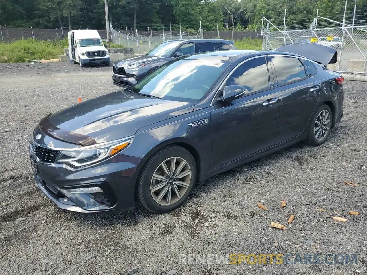 1 Photograph of a damaged car 5XXGU4L13KG310207 KIA OPTIMA 2019