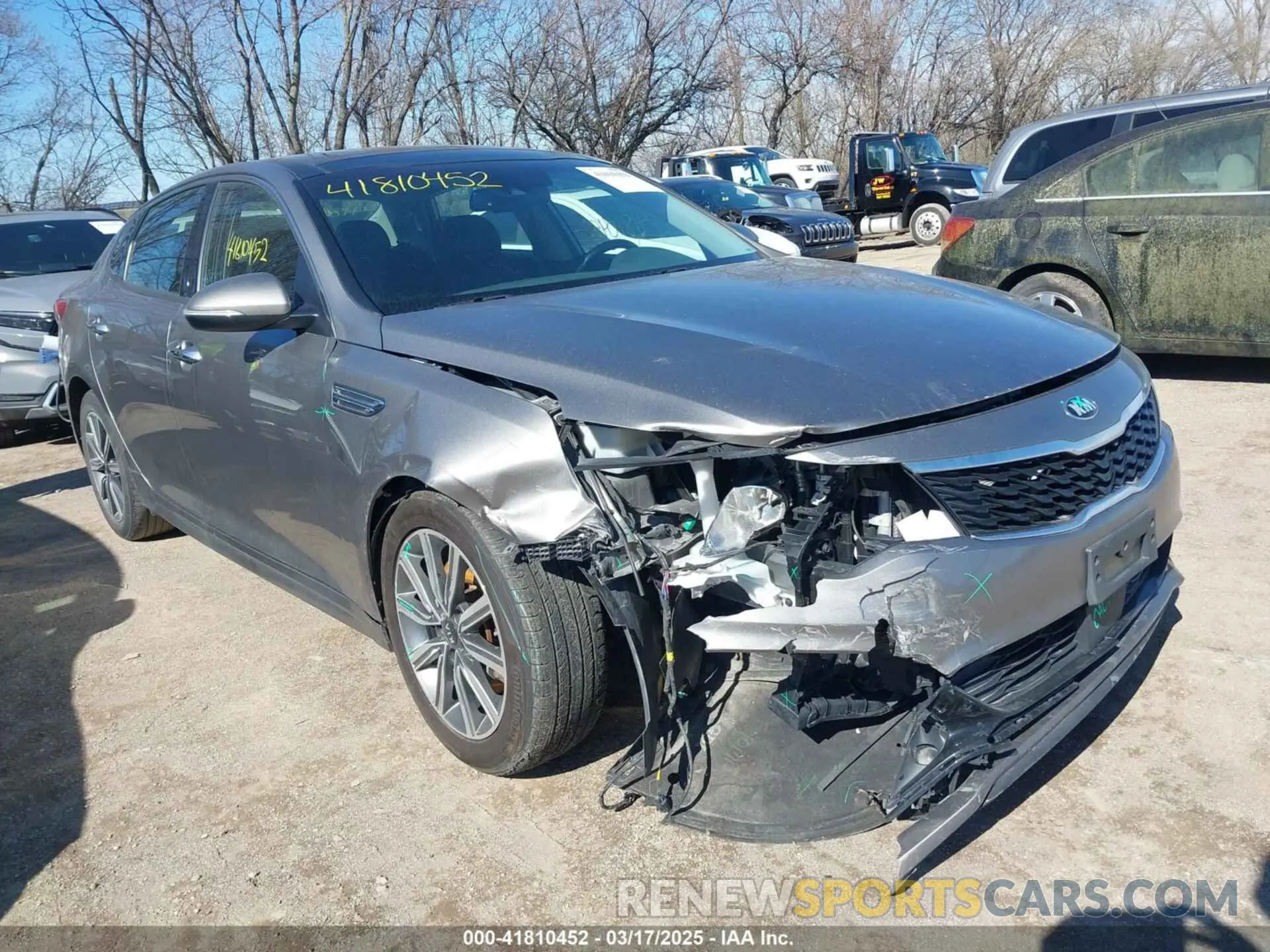 6 Photograph of a damaged car 5XXGU4L13KG313771 KIA OPTIMA 2019