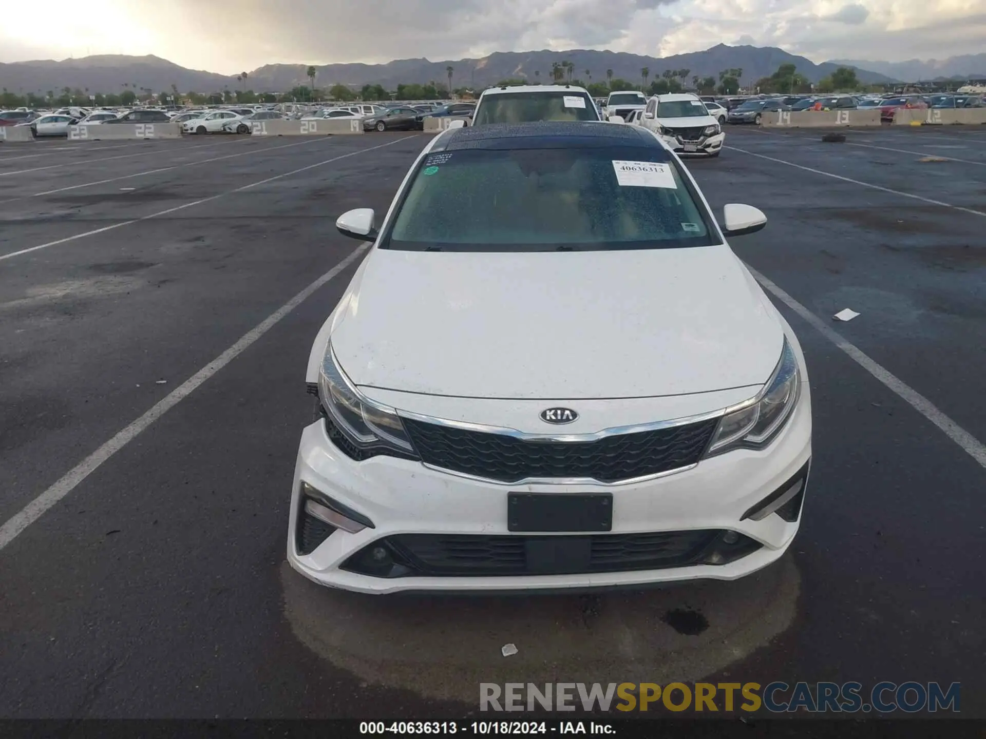 11 Photograph of a damaged car 5XXGU4L14KG302388 KIA OPTIMA 2019
