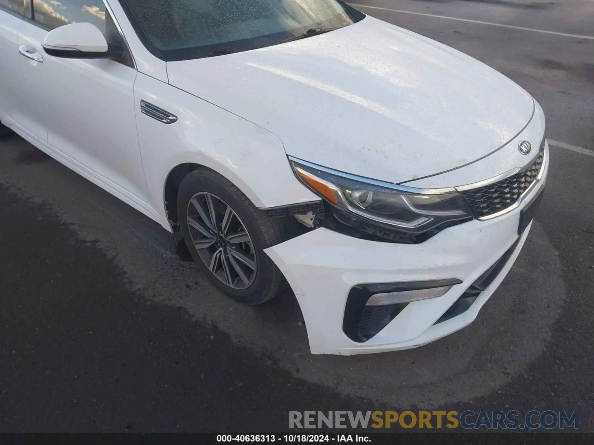 6 Photograph of a damaged car 5XXGU4L14KG302388 KIA OPTIMA 2019