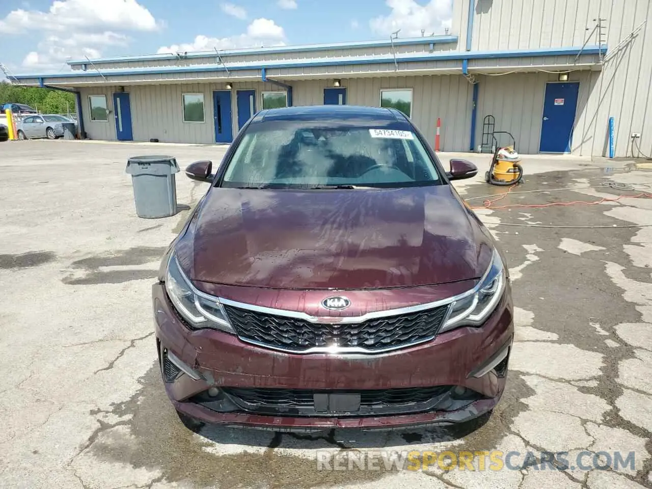 5 Photograph of a damaged car 5XXGU4L14KG311477 KIA OPTIMA 2019