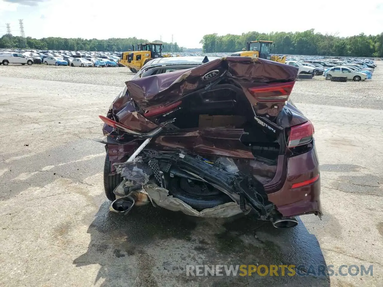 6 Photograph of a damaged car 5XXGU4L14KG311477 KIA OPTIMA 2019