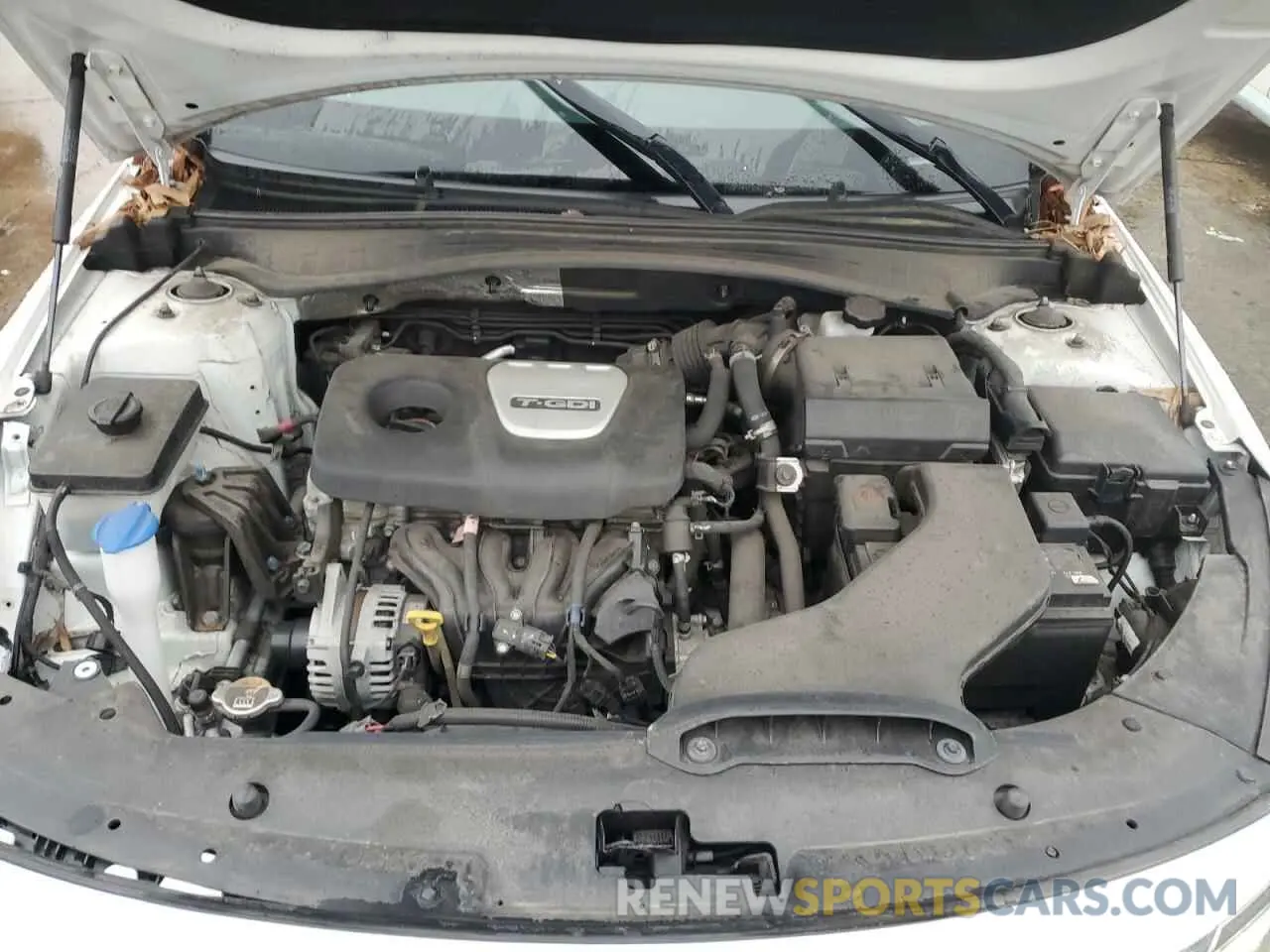 11 Photograph of a damaged car 5XXGU4L15KG330510 KIA OPTIMA 2019