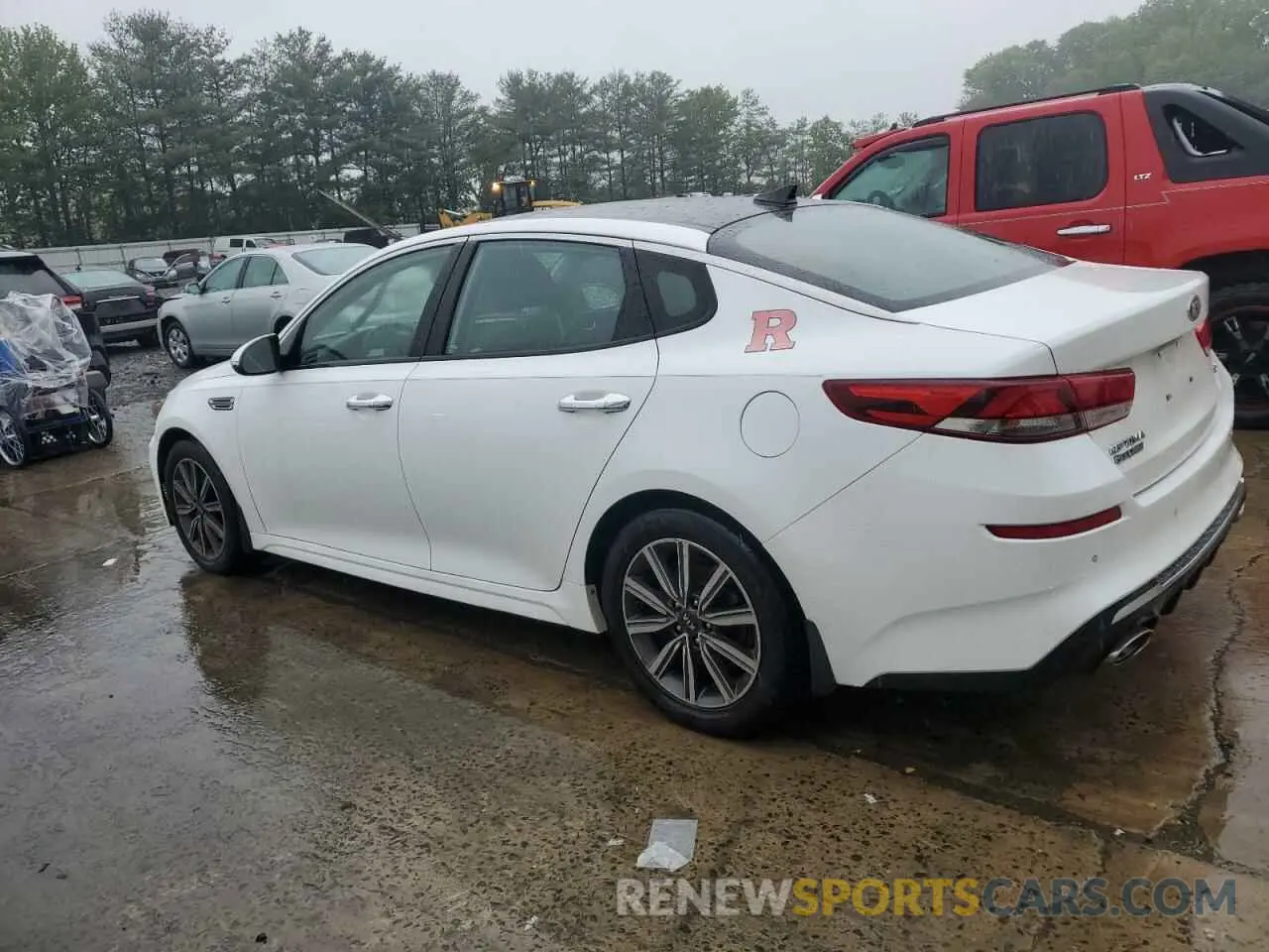 2 Photograph of a damaged car 5XXGU4L15KG330510 KIA OPTIMA 2019