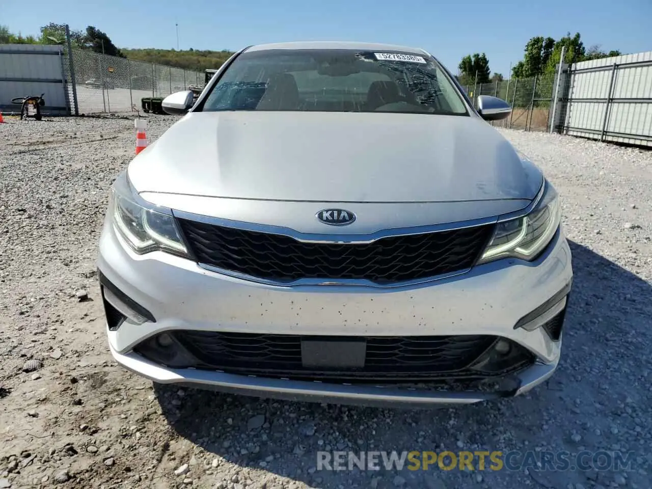 5 Photograph of a damaged car 5XXGU4L15KG367539 KIA OPTIMA 2019