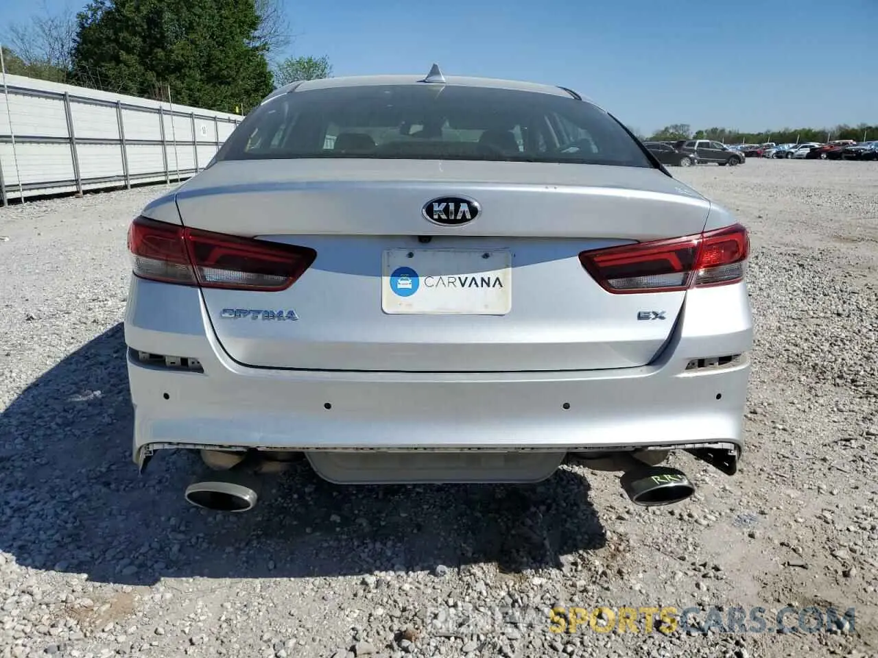 6 Photograph of a damaged car 5XXGU4L15KG367539 KIA OPTIMA 2019
