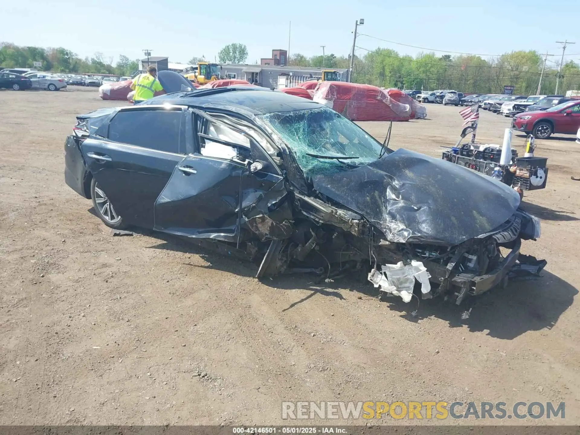1 Photograph of a damaged car 5XXGU4L17KG323378 KIA OPTIMA 2019