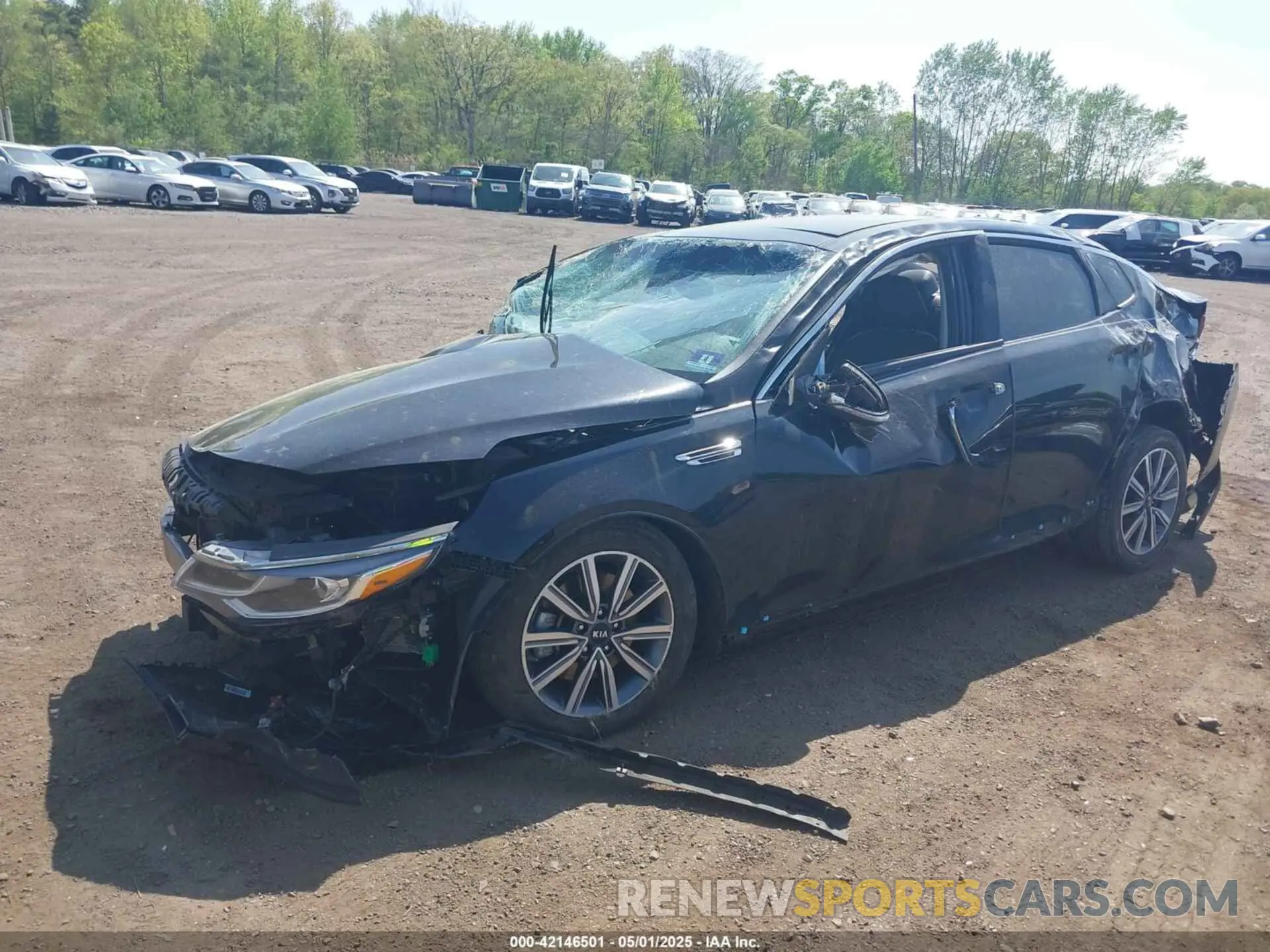 6 Photograph of a damaged car 5XXGU4L17KG323378 KIA OPTIMA 2019