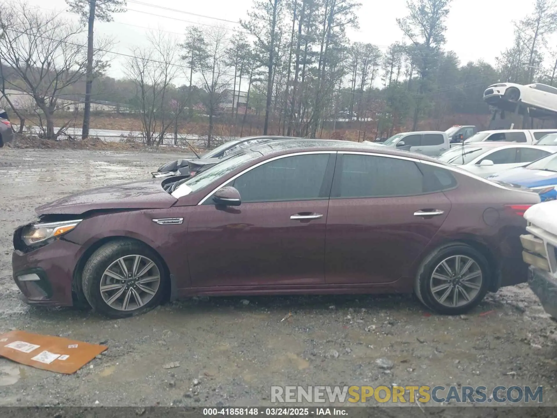 13 Photograph of a damaged car 5XXGU4L17KG327897 KIA OPTIMA 2019