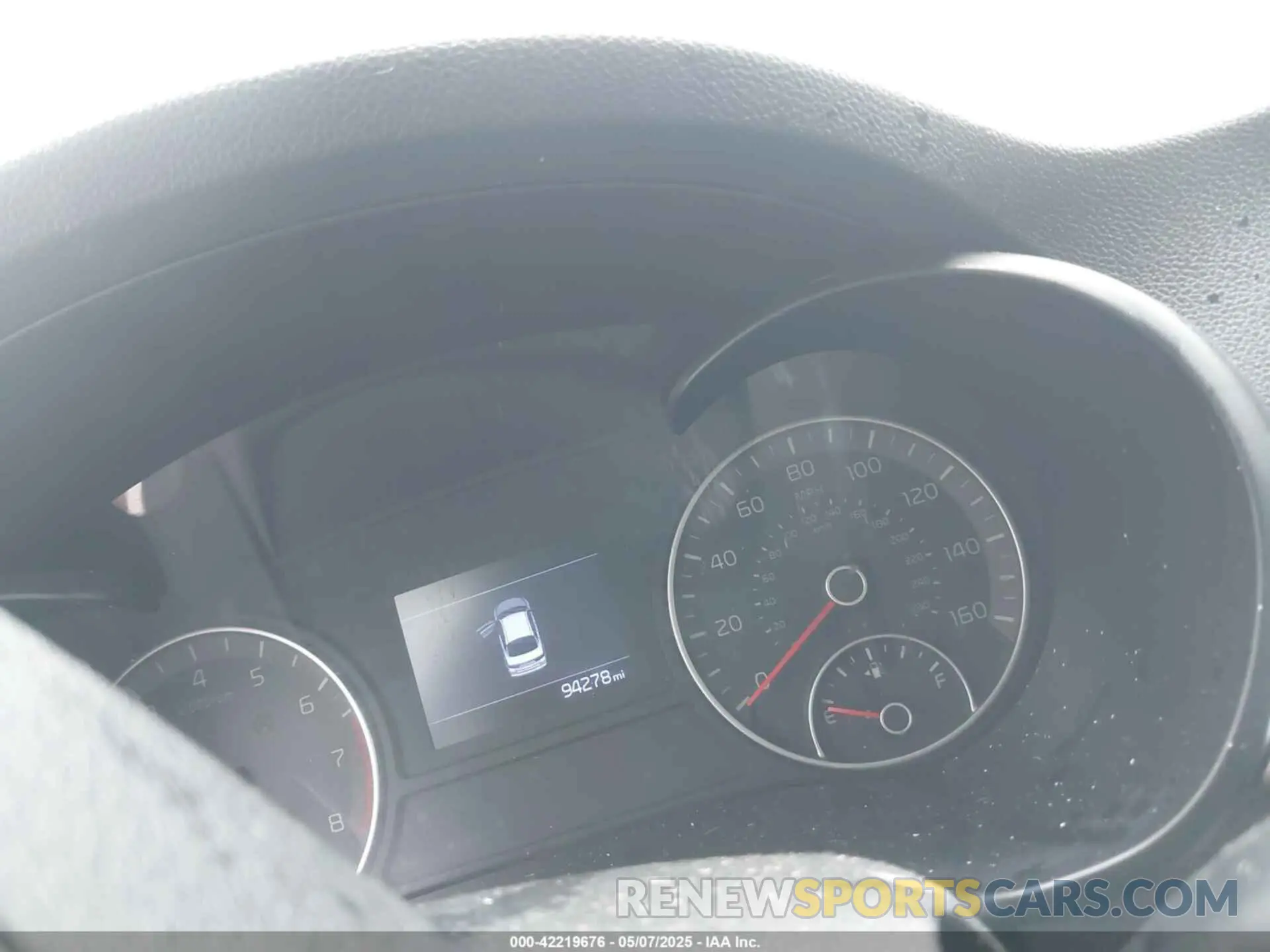 7 Photograph of a damaged car 5XXGU4L18KG286177 KIA OPTIMA 2019