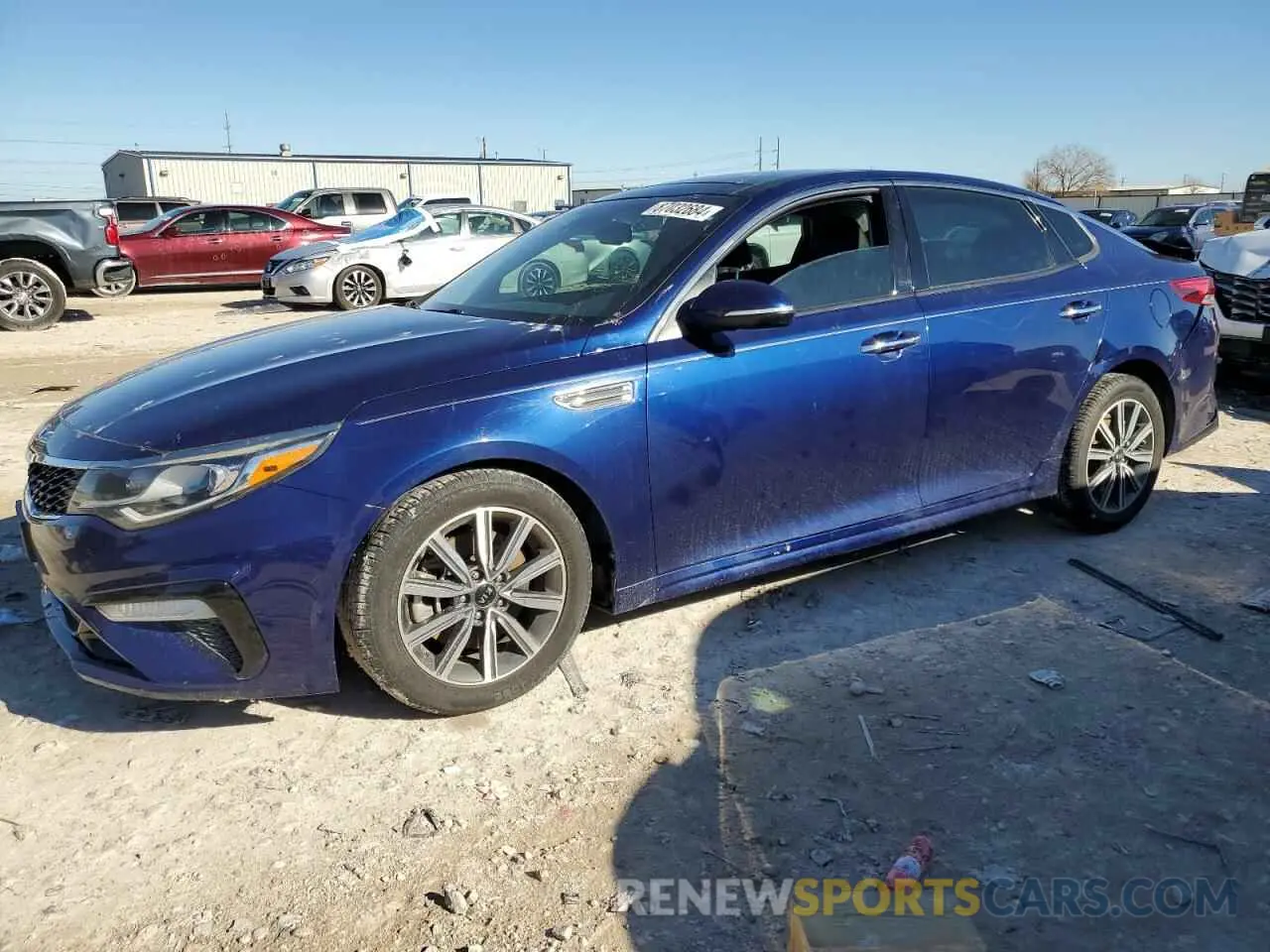 1 Photograph of a damaged car 5XXGU4L18KG292402 KIA OPTIMA 2019