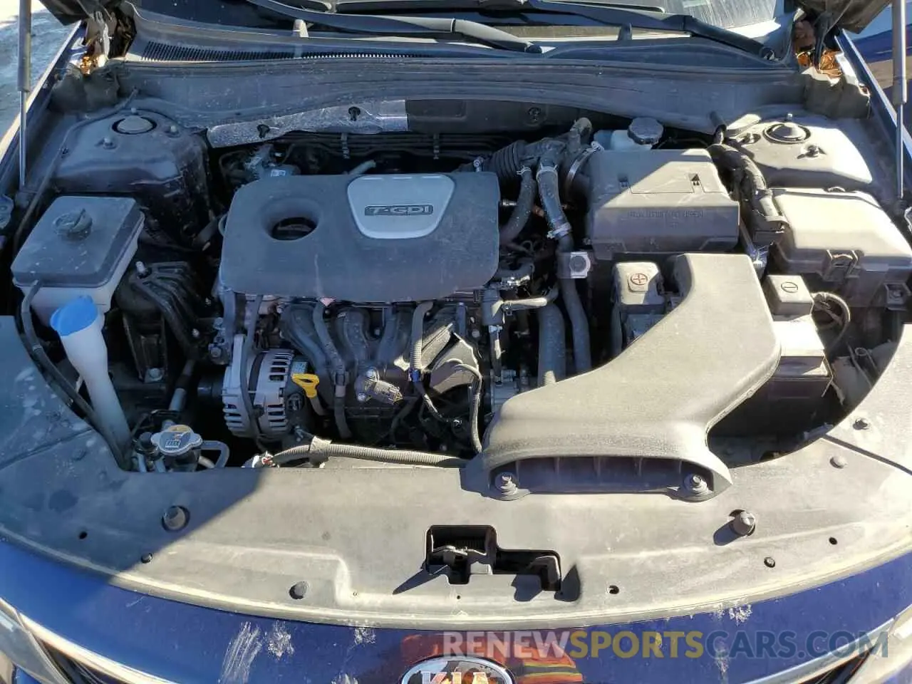11 Photograph of a damaged car 5XXGU4L18KG292402 KIA OPTIMA 2019