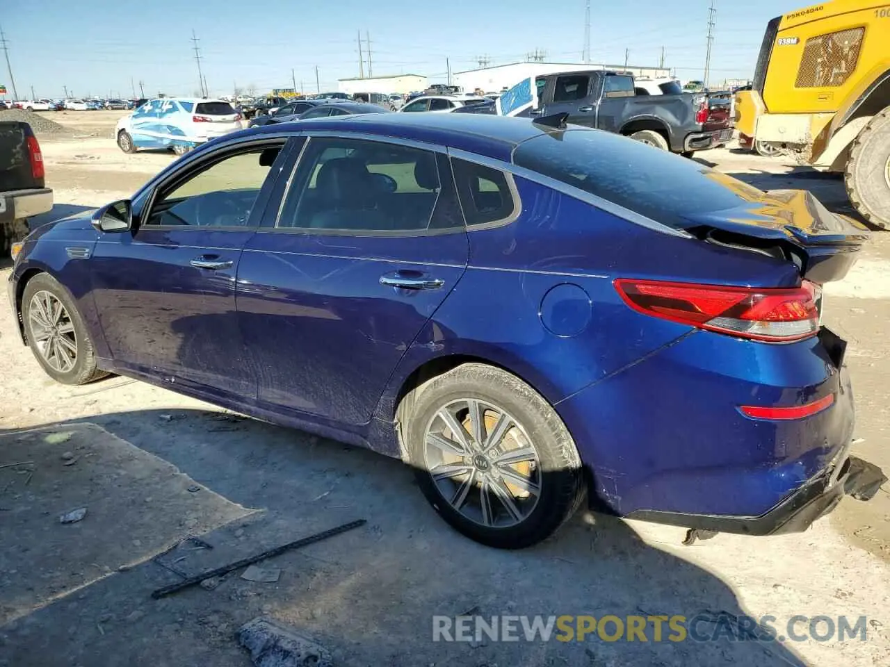 2 Photograph of a damaged car 5XXGU4L18KG292402 KIA OPTIMA 2019