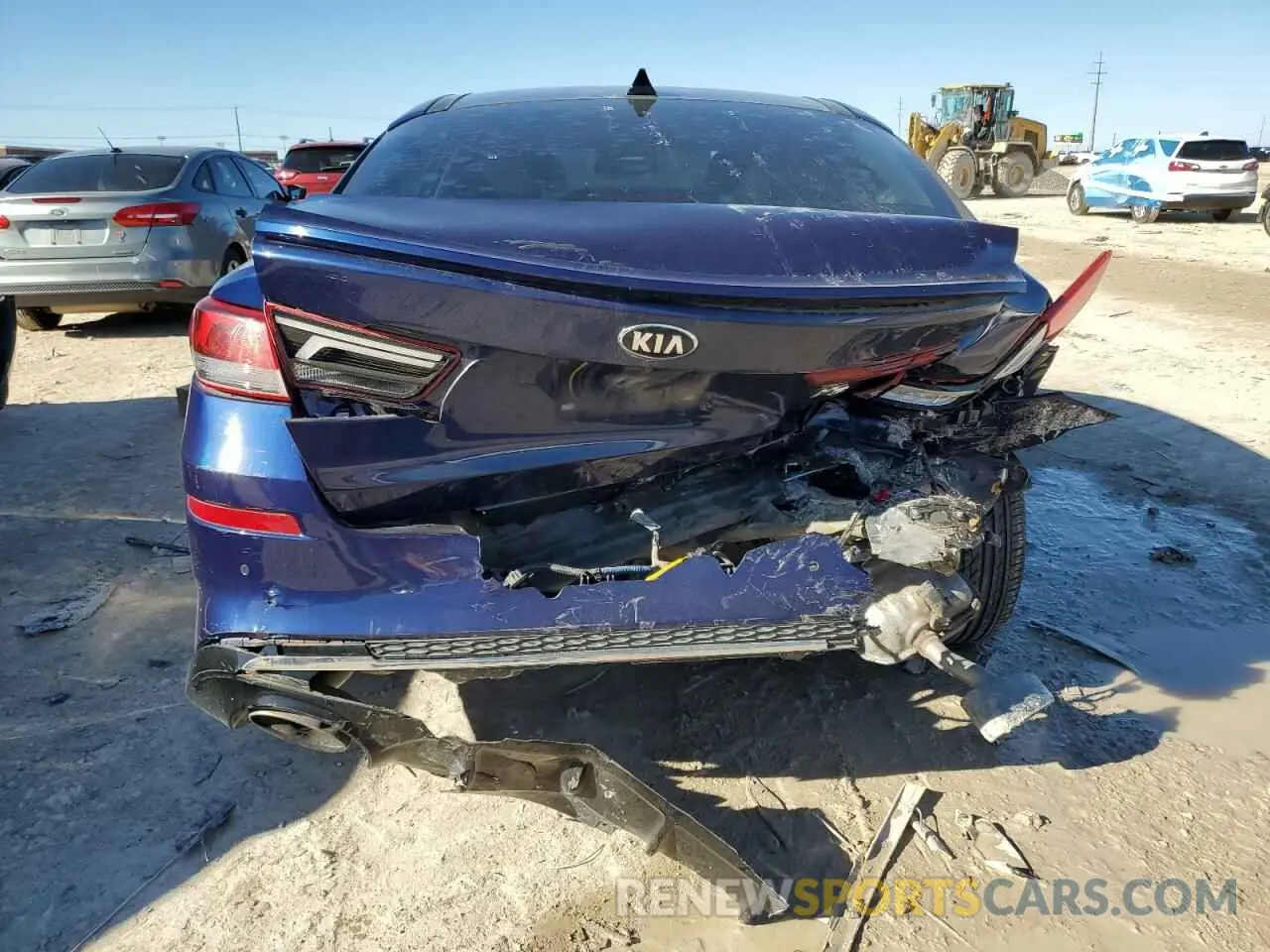 6 Photograph of a damaged car 5XXGU4L18KG292402 KIA OPTIMA 2019