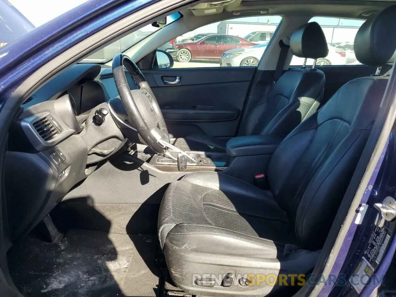 7 Photograph of a damaged car 5XXGU4L18KG292402 KIA OPTIMA 2019