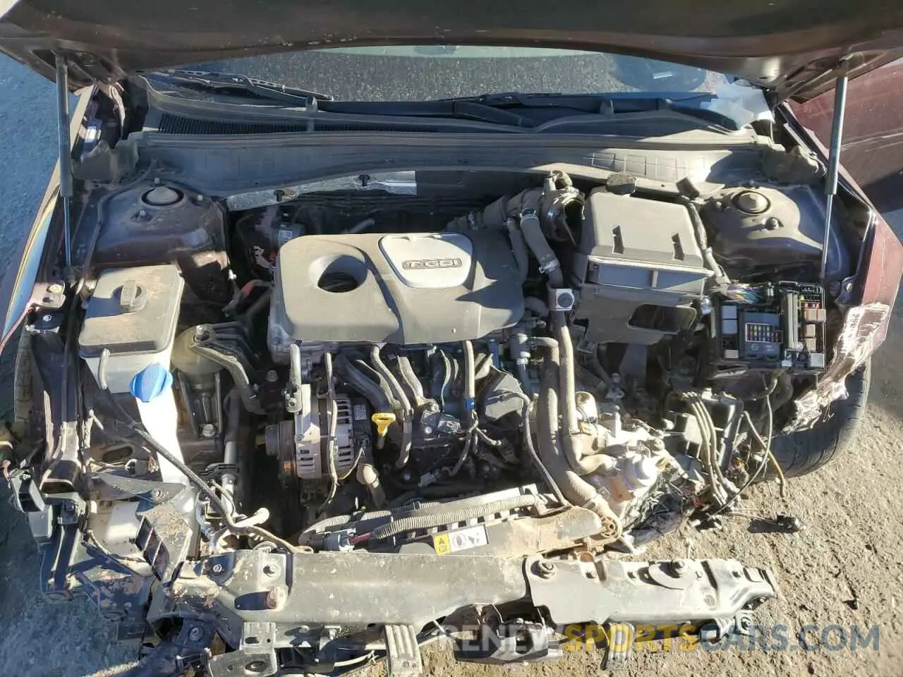 11 Photograph of a damaged car 5XXGU4L19KG318361 KIA OPTIMA 2019