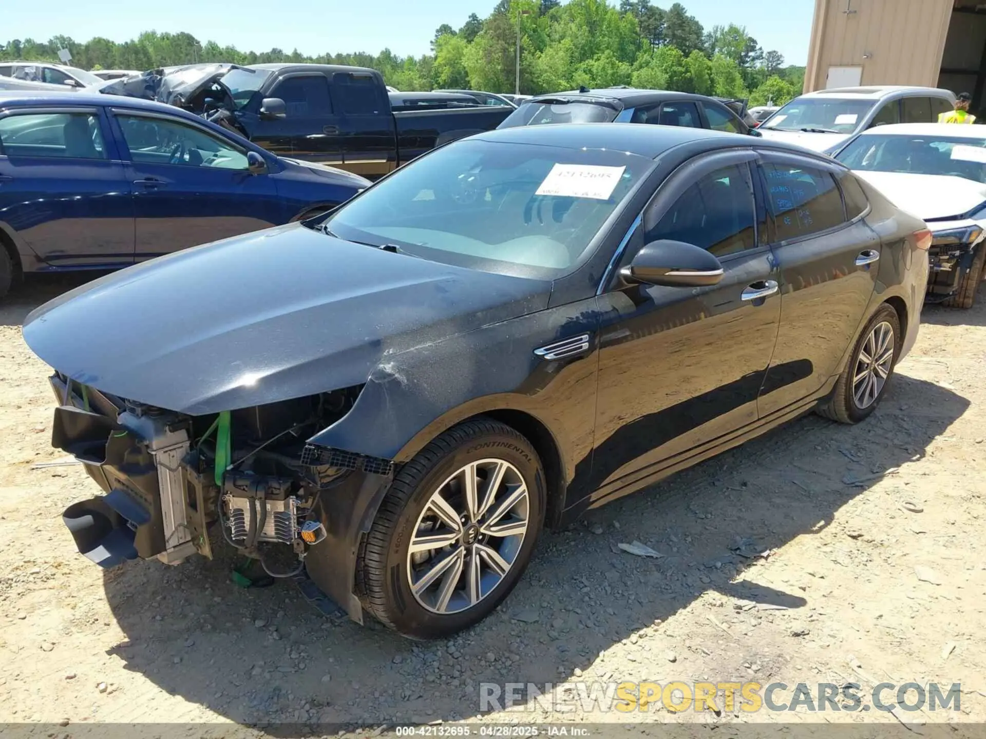 2 Photograph of a damaged car 5XXGU4L1XKG373613 KIA OPTIMA 2019