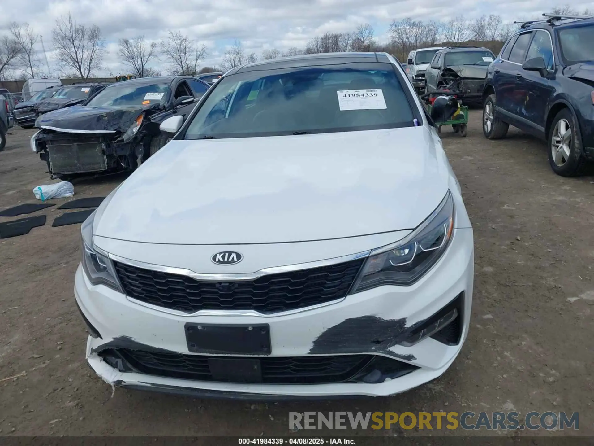 12 Photograph of a damaged car 5XXGV4L20KG310302 KIA OPTIMA 2019