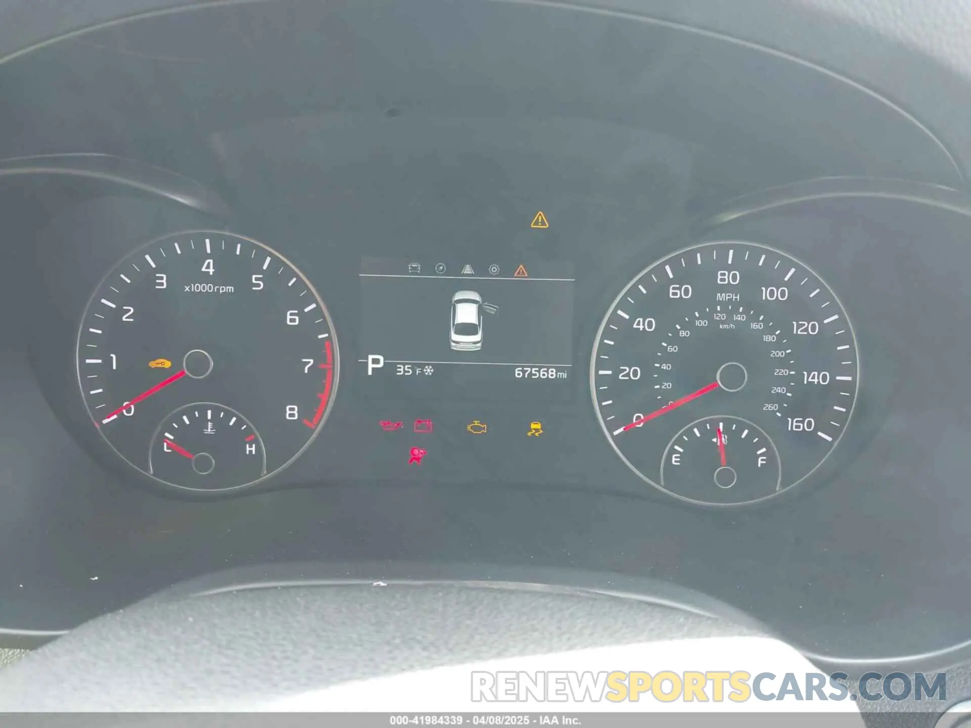 15 Photograph of a damaged car 5XXGV4L20KG310302 KIA OPTIMA 2019