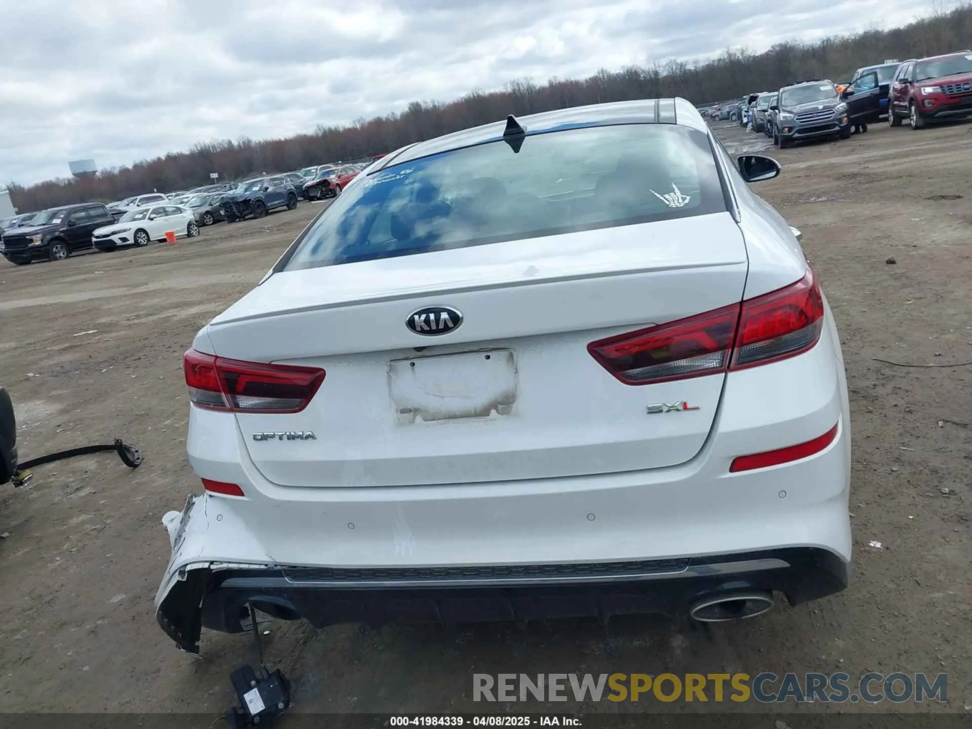 16 Photograph of a damaged car 5XXGV4L20KG310302 KIA OPTIMA 2019