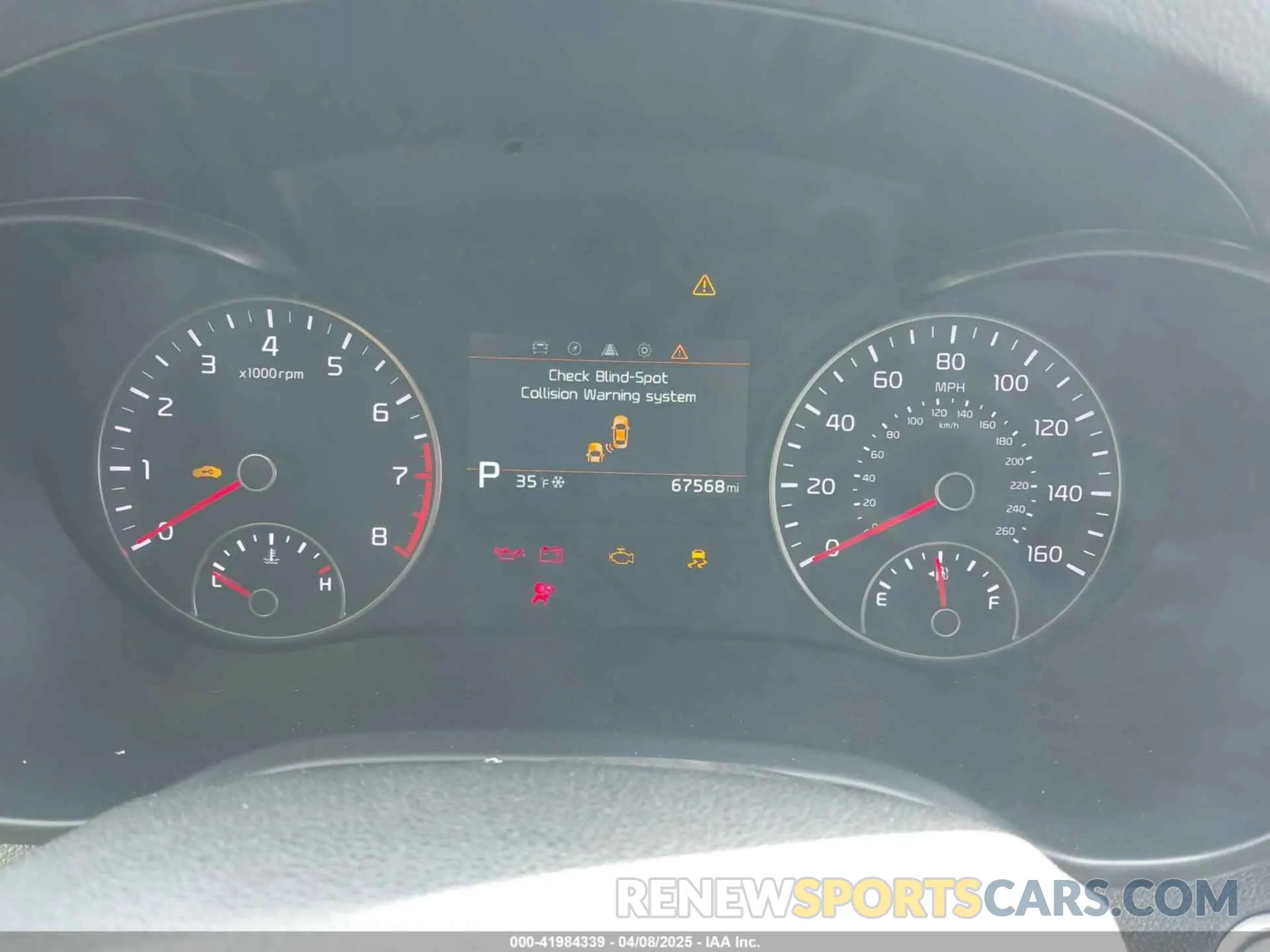 7 Photograph of a damaged car 5XXGV4L20KG310302 KIA OPTIMA 2019