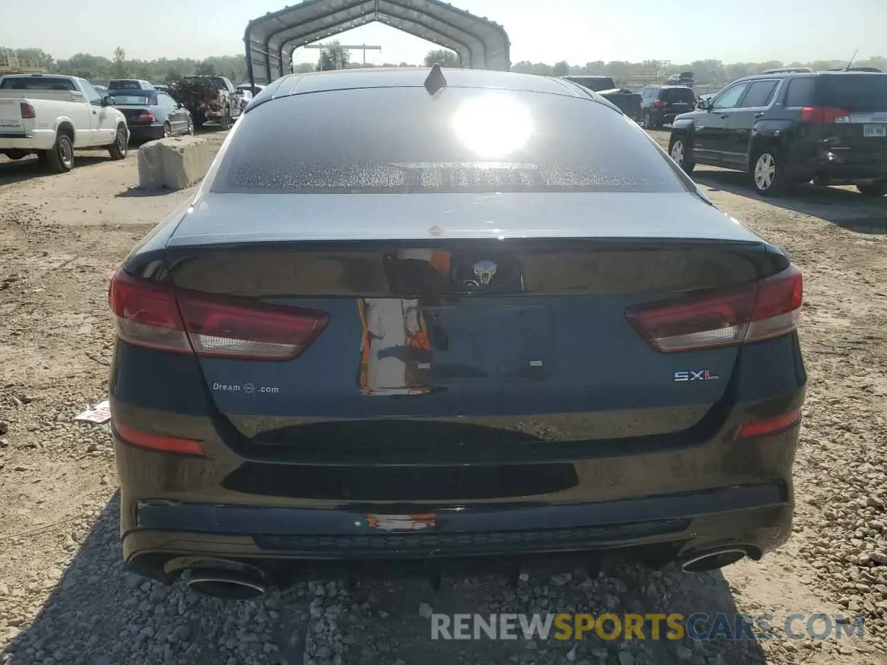 6 Photograph of a damaged car 5XXGV4L20KG313832 KIA OPTIMA 2019