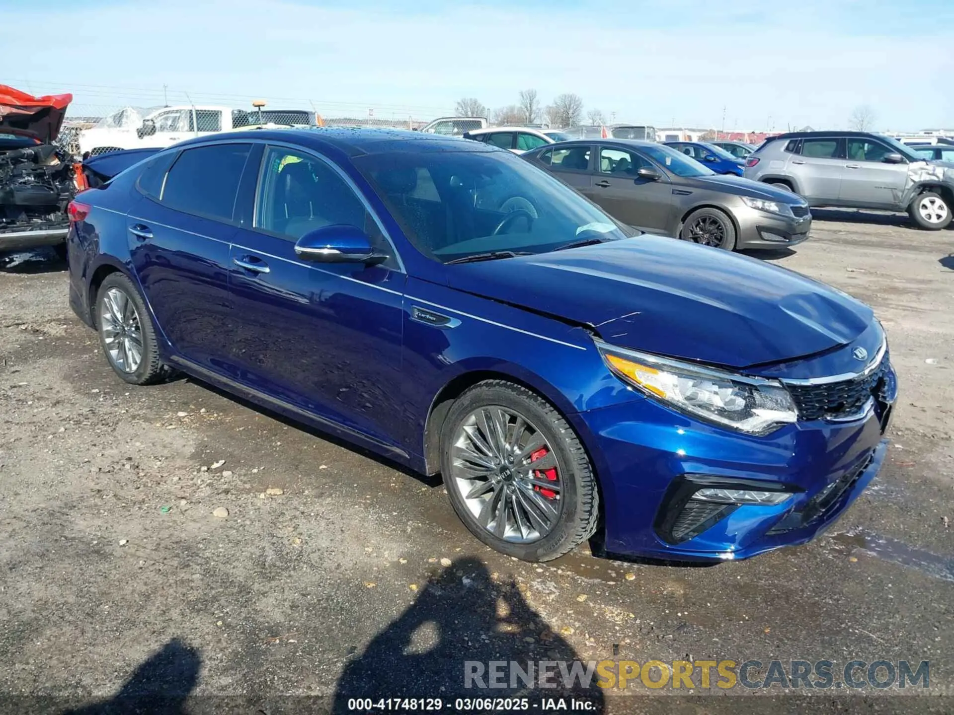 1 Photograph of a damaged car 5XXGV4L21KG306632 KIA OPTIMA 2019