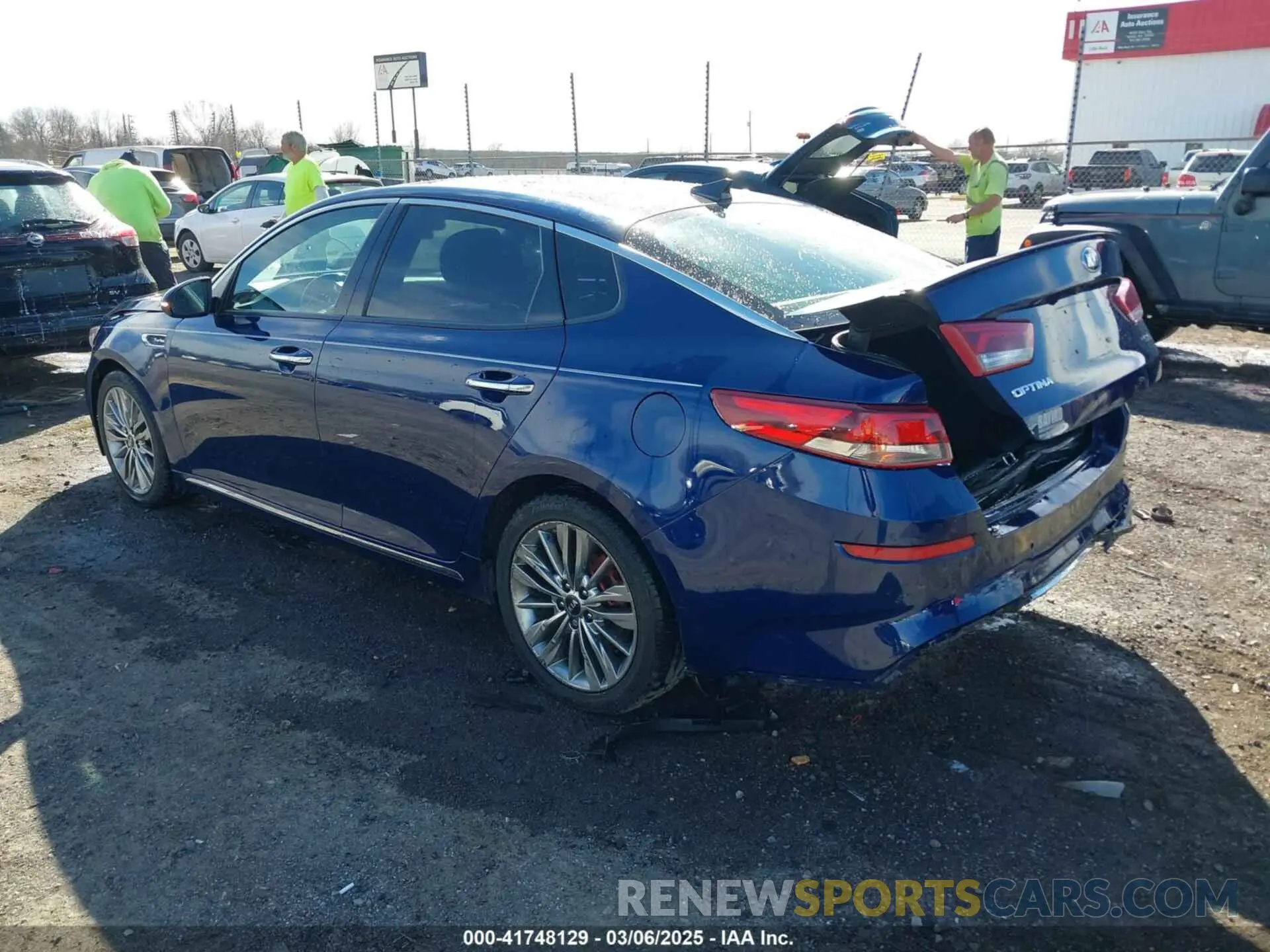 3 Photograph of a damaged car 5XXGV4L21KG306632 KIA OPTIMA 2019