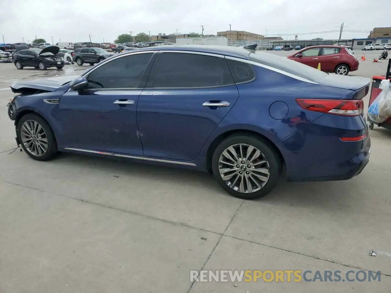 2 Photograph of a damaged car 5XXGV4L26KG304231 KIA OPTIMA 2019