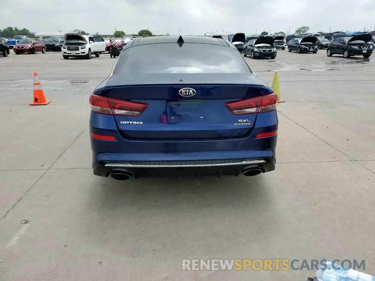 6 Photograph of a damaged car 5XXGV4L26KG304231 KIA OPTIMA 2019