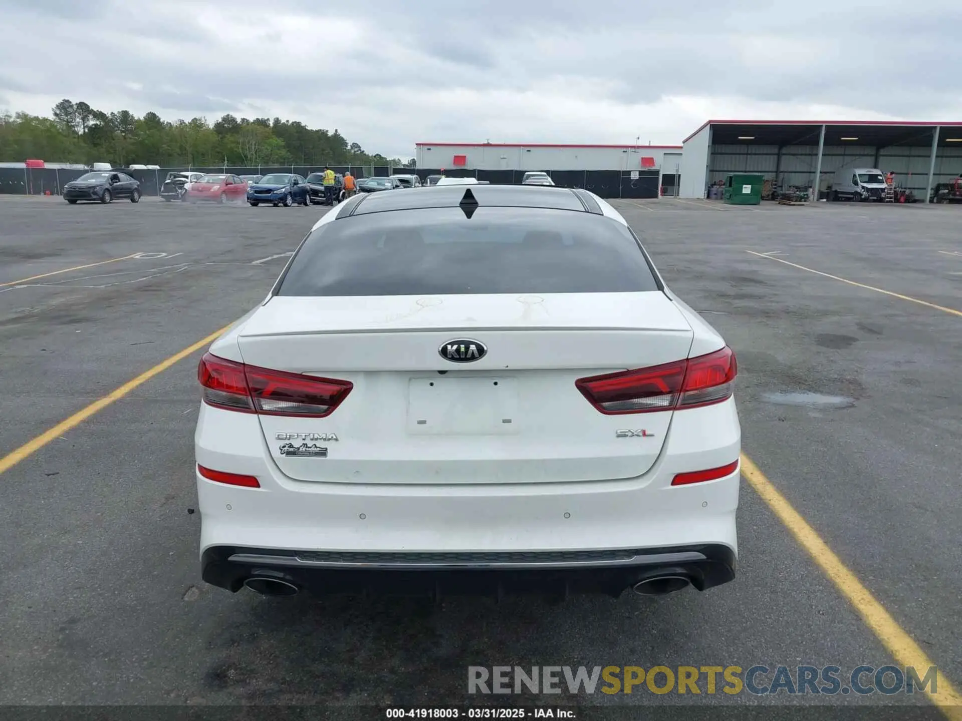 15 Photograph of a damaged car 5XXGV4L27KG348223 KIA OPTIMA 2019
