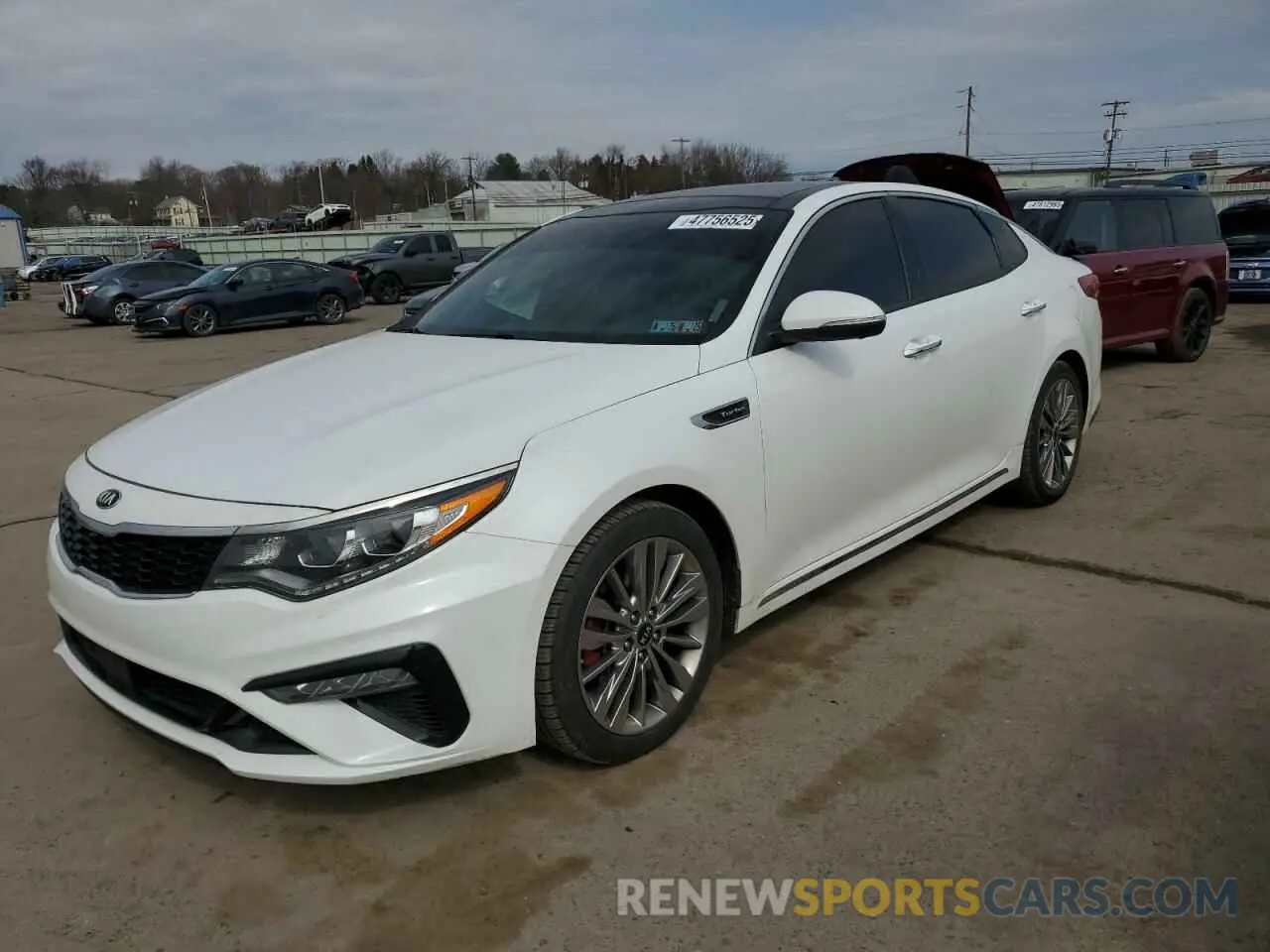 1 Photograph of a damaged car 5XXGV4L28KG325226 KIA OPTIMA 2019