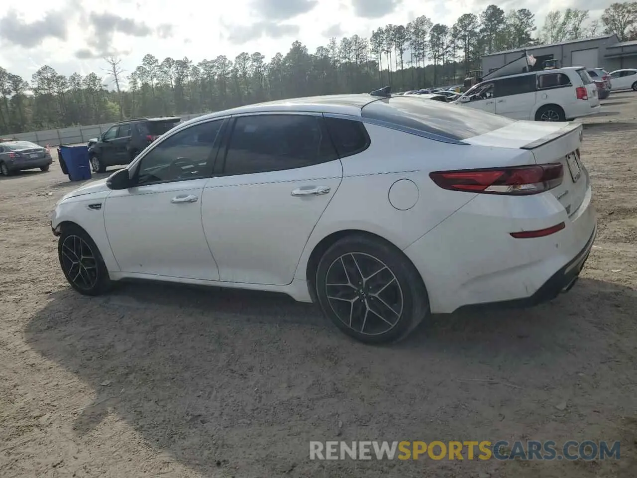 2 Photograph of a damaged car 5XXGW4L23KG310288 KIA OPTIMA 2019