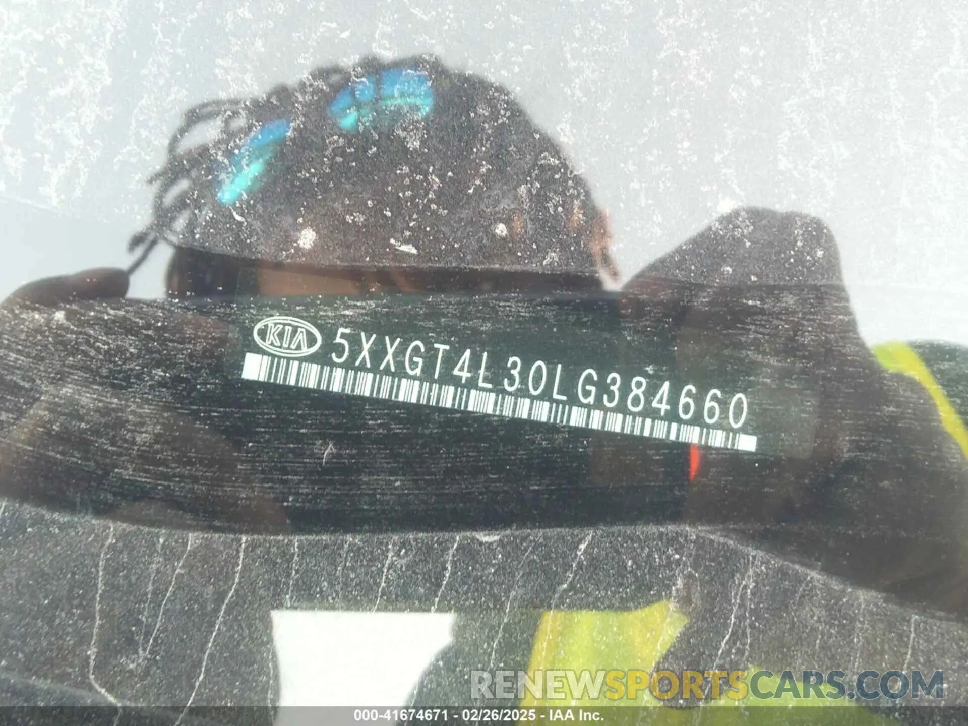 9 Photograph of a damaged car 5XXGT4L30LG384660 KIA OPTIMA 2020