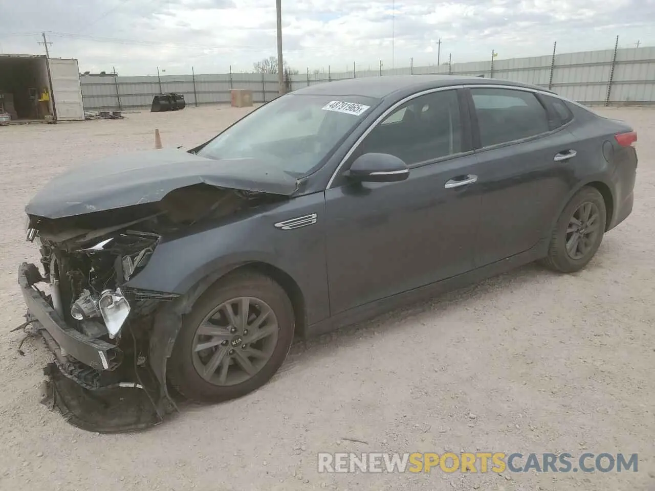 1 Photograph of a damaged car 5XXGT4L30LG388627 KIA OPTIMA 2020