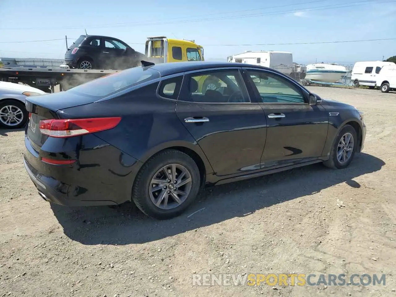 3 Photograph of a damaged car 5XXGT4L30LG393424 KIA OPTIMA 2020