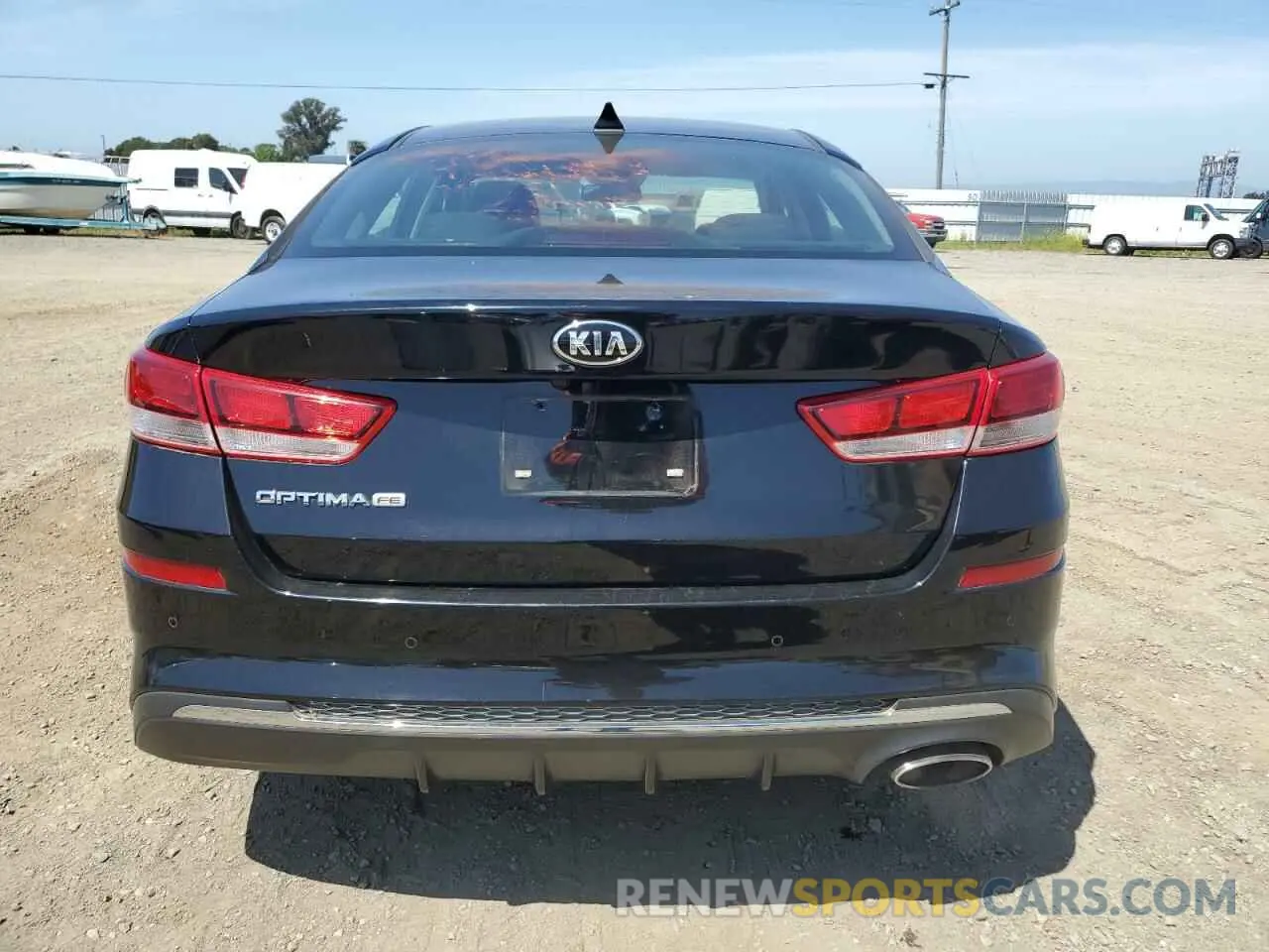 6 Photograph of a damaged car 5XXGT4L30LG393424 KIA OPTIMA 2020