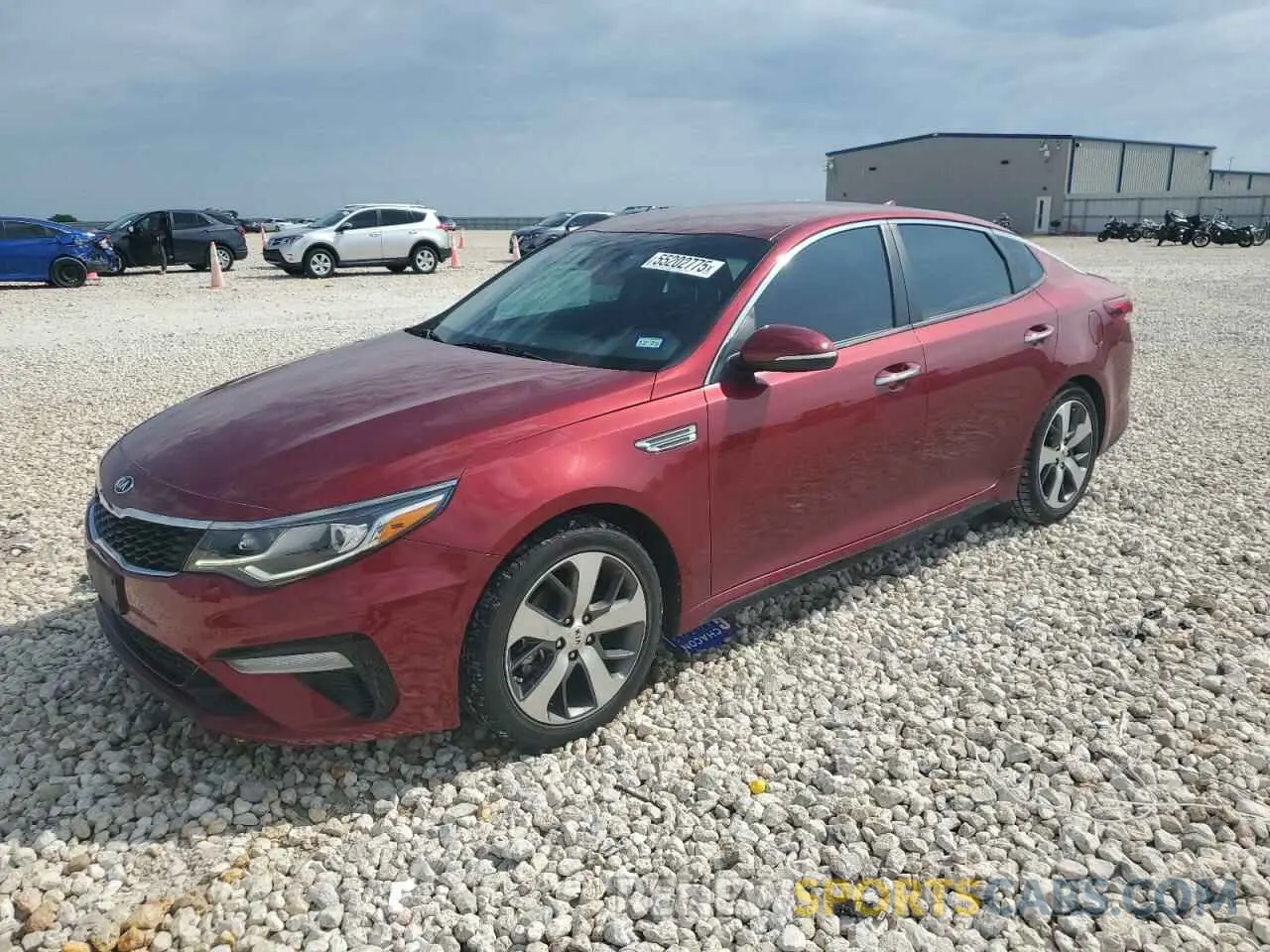 1 Photograph of a damaged car 5XXGT4L30LG405815 KIA OPTIMA 2020