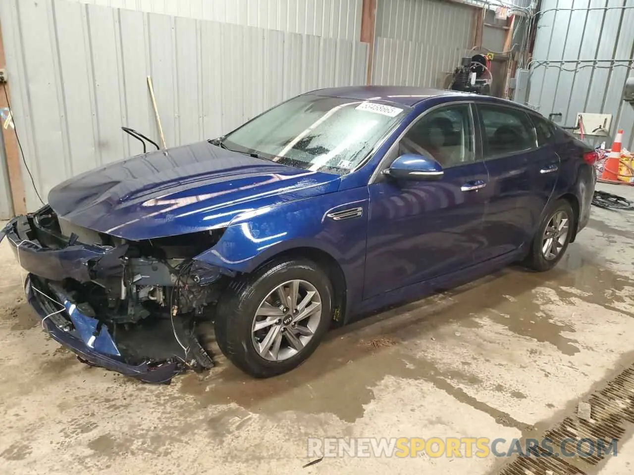 1 Photograph of a damaged car 5XXGT4L30LG408570 KIA OPTIMA 2020
