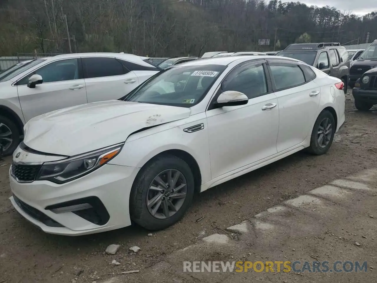 1 Photograph of a damaged car 5XXGT4L30LG446560 KIA OPTIMA 2020
