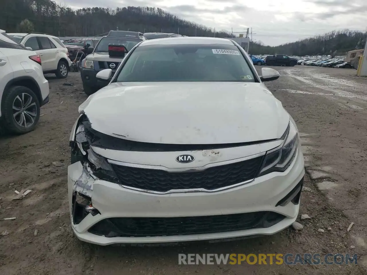 5 Photograph of a damaged car 5XXGT4L30LG446560 KIA OPTIMA 2020
