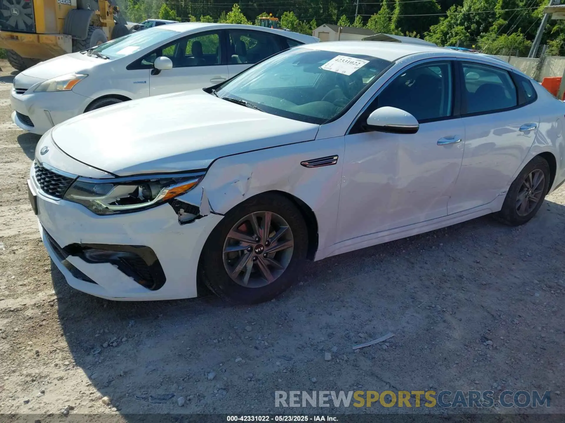 6 Photograph of a damaged car 5XXGT4L31LG380634 KIA OPTIMA 2020
