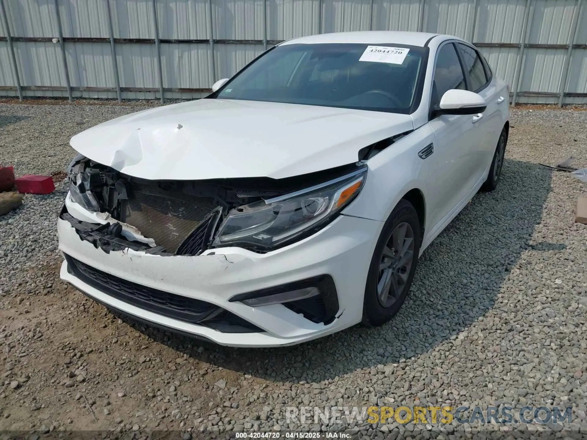 6 Photograph of a damaged car 5XXGT4L31LG381346 KIA OPTIMA 2020