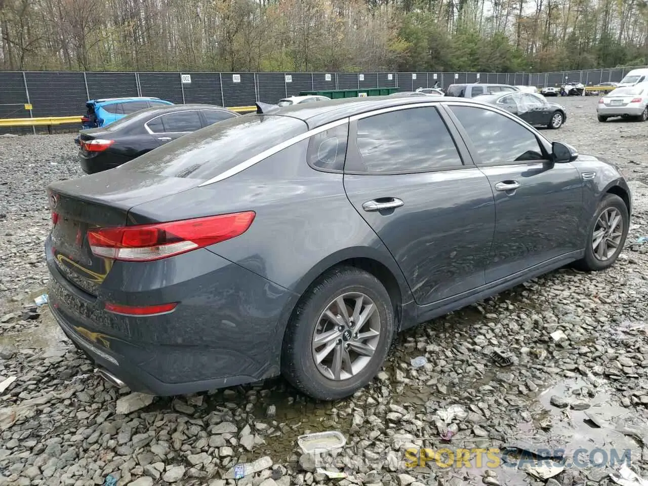 3 Photograph of a damaged car 5XXGT4L31LG382853 KIA OPTIMA 2020
