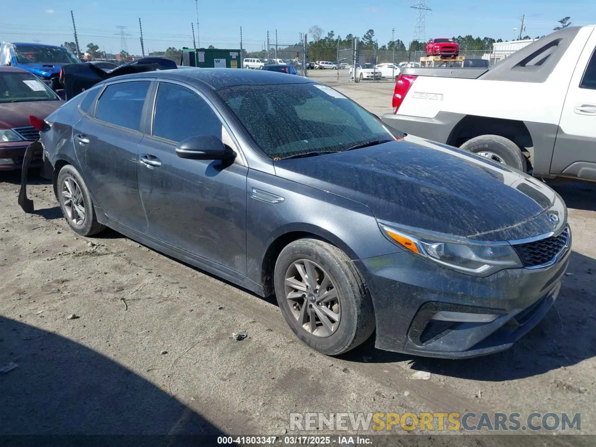 1 Photograph of a damaged car 5XXGT4L31LG385283 KIA OPTIMA 2020