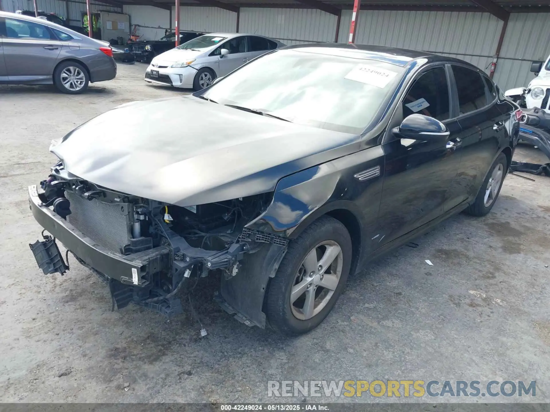 2 Photograph of a damaged car 5XXGT4L31LG391343 KIA OPTIMA 2020
