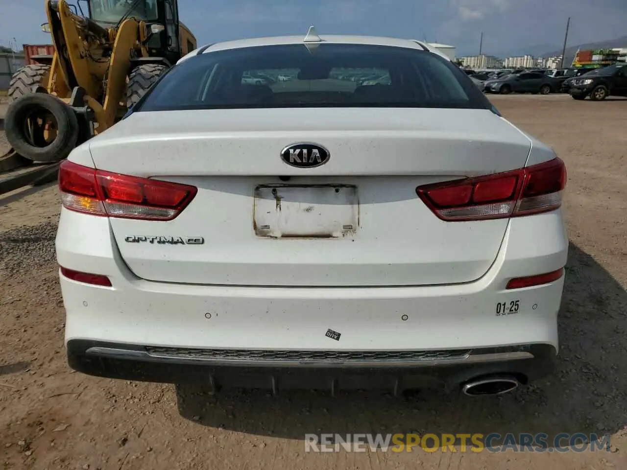 6 Photograph of a damaged car 5XXGT4L31LG392007 KIA OPTIMA 2020