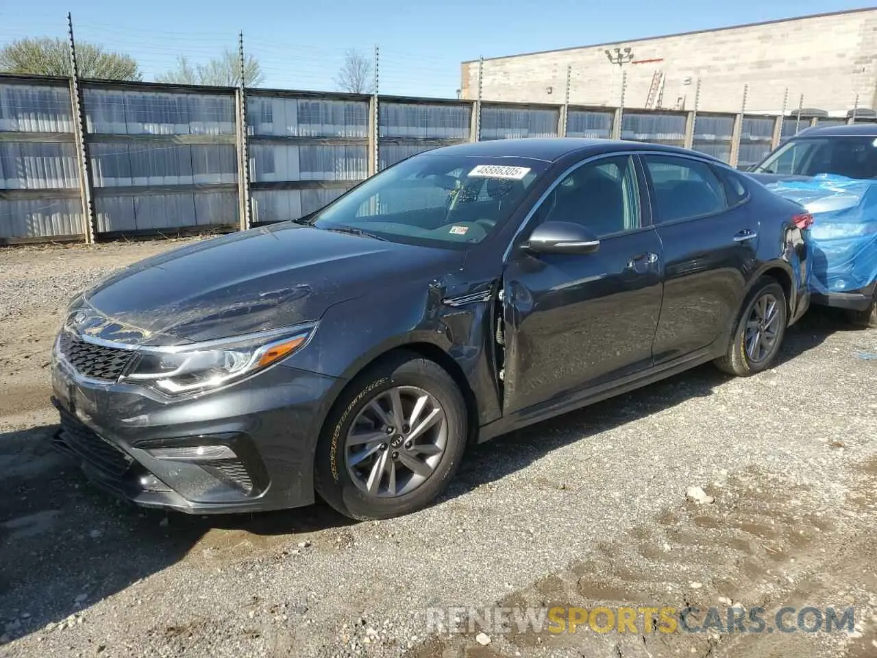 1 Photograph of a damaged car 5XXGT4L31LG408089 KIA OPTIMA 2020