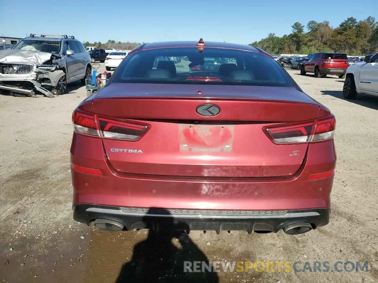 6 Photograph of a damaged car 5XXGT4L31LG413938 KIA OPTIMA 2020